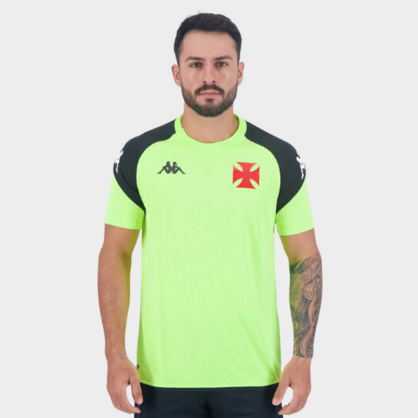 Camisa Kappa Vasco da Gama Treino Atleta 2024