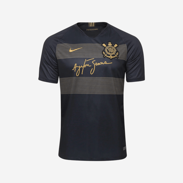 Camisa Nike Corinthians 2018/19 III Edição Limitada Ayrton Senna